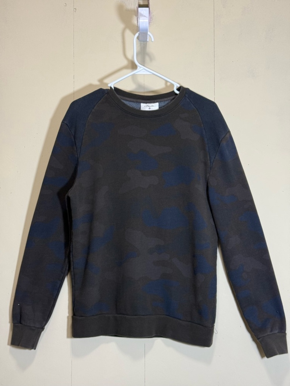 3.1 Phillip Lim for Target Sweatshirt Mens Sz S Brown Gray Camo Crew Neck